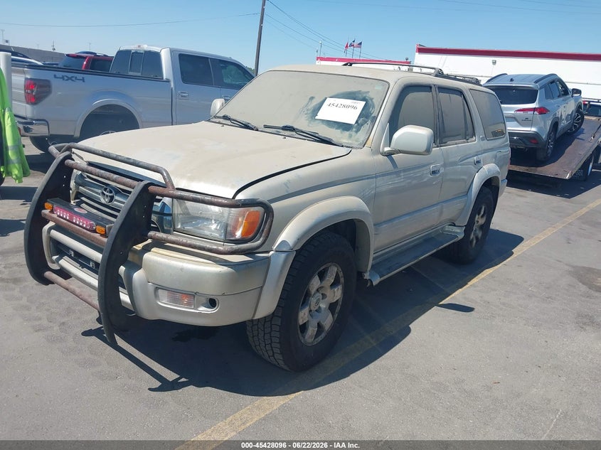 2002 Toyota 4runner VIN JT3HN87RX29065416 IAAI salvage auction — NORMAL WEAR, Clear (Utah), sold $2,000 on 2026-07-30 (photo 2)
