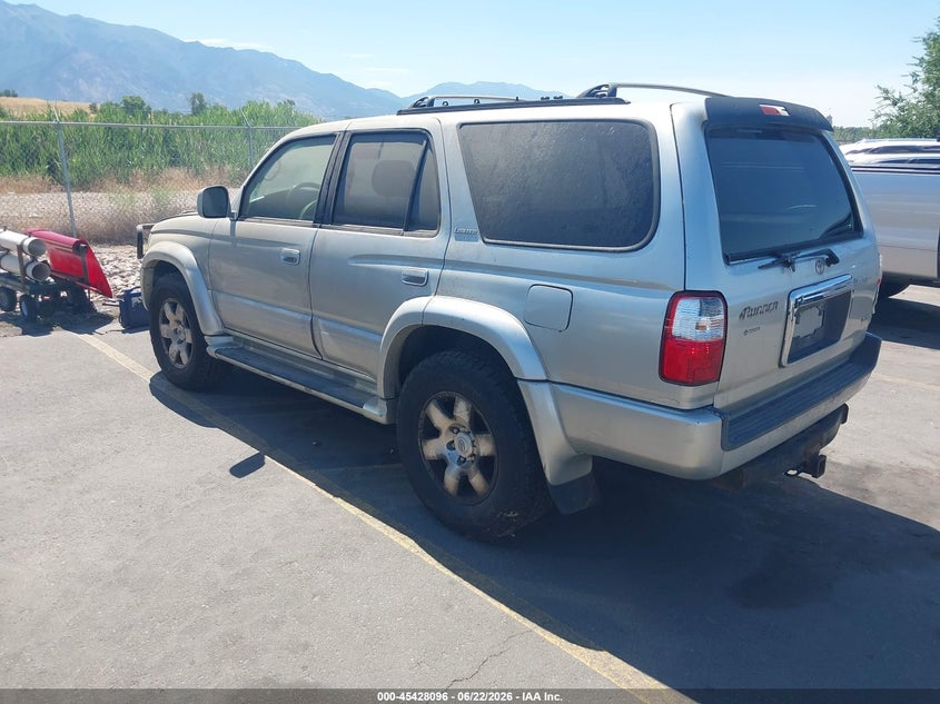 2002 Toyota 4runner VIN JT3HN87RX29065416 IAAI salvage auction — NORMAL WEAR, Clear (Utah), sold $2,000 on 2026-07-30 (photo 3)