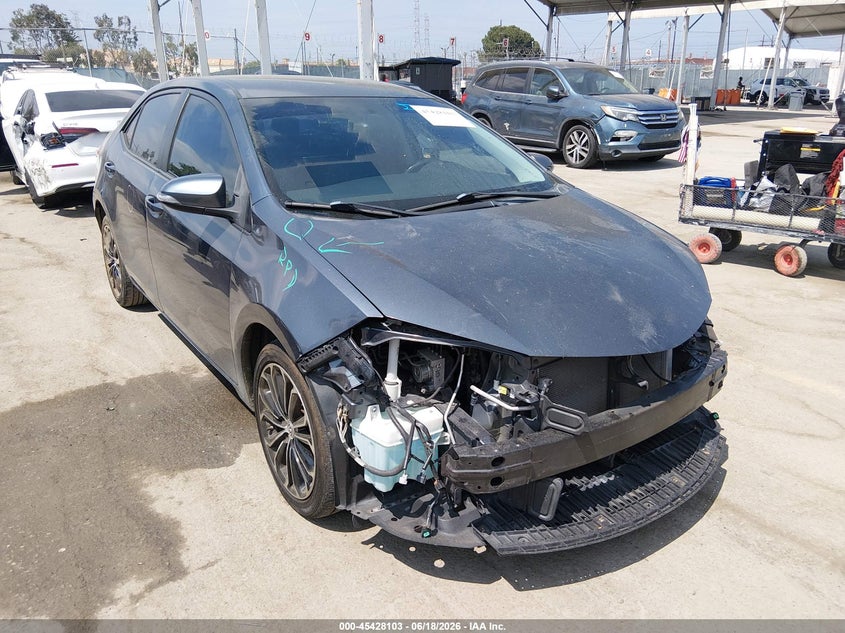 2016 Toyota Corolla VIN 2T1BURHE4GC691566 IAAI salvage auction — FRONT END, Salvage Title, sold $3,350 on 2026-08-05 (photo 1)