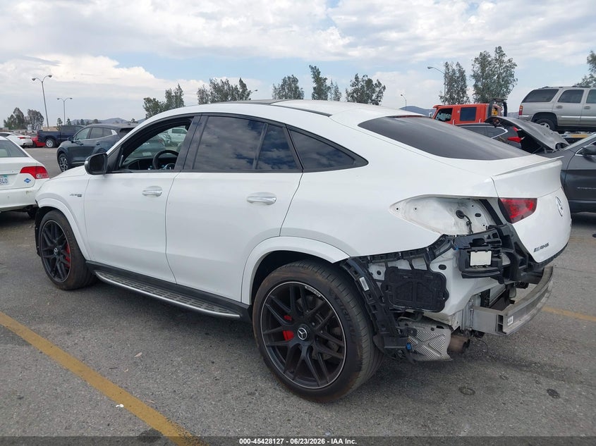 2021 Mercedes-benz Amg gle coupe VIN 4JGFD8KB4MA391077 IAAI salvage auction — FRONT & REAR, Salvage Title, sold $40,200 on 2026-07-14 (photo 3)