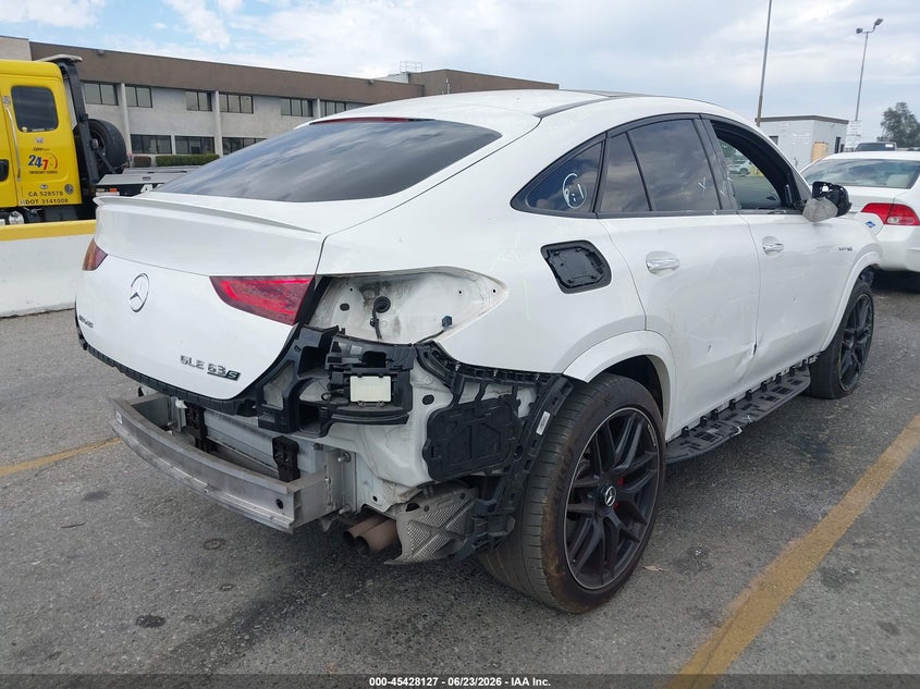 2021 Mercedes-benz Amg gle coupe VIN 4JGFD8KB4MA391077 IAAI salvage auction — FRONT & REAR, Salvage Title, sold $40,200 on 2026-07-14 (photo 4)