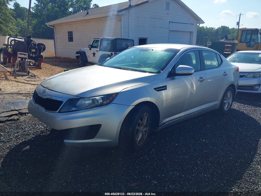 2013 Kia Optima VIN 5XXGM4A70DG198363 IAAI salvage auction — NORMAL WEAR, Repossession Paperwork (South Carolina), sold $475 on 2026-07-21 (photo 2)
