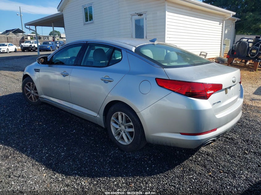 2013 Kia Optima VIN 5XXGM4A70DG198363 IAAI salvage auction — NORMAL WEAR, Repossession Paperwork (South Carolina), sold $475 on 2026-07-21 (photo 3)