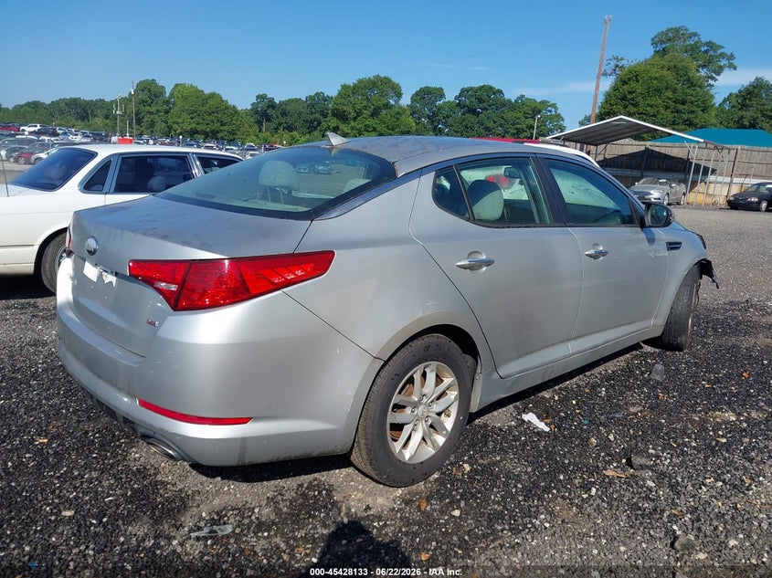 2013 Kia Optima VIN 5XXGM4A70DG198363 IAAI salvage auction — NORMAL WEAR, Repossession Paperwork (South Carolina), sold $475 on 2026-07-21 (photo 4)