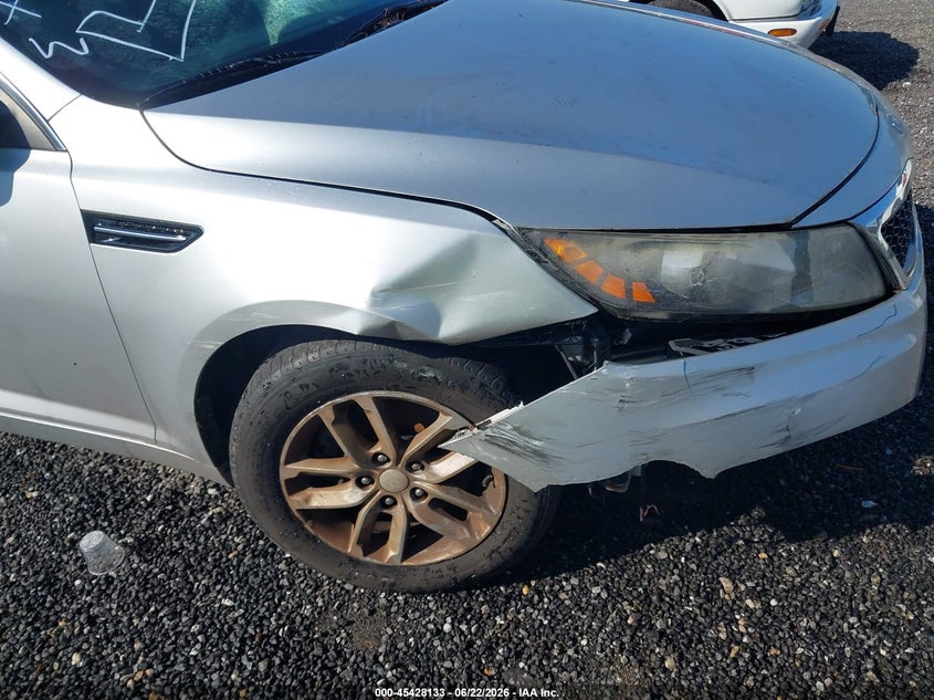2013 Kia Optima VIN 5XXGM4A70DG198363 IAAI salvage auction — NORMAL WEAR, Repossession Paperwork (South Carolina), sold $475 on 2026-07-21 (photo 6)