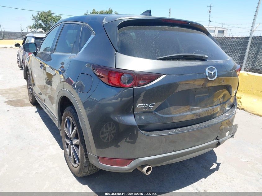 2018 Mazda Cx-5 VIN JM3KFBCM6J0429430 IAAI salvage auction — FRONT & REAR, Salvage Title, sold $4,500 on 2026-08-29 (photo 3)