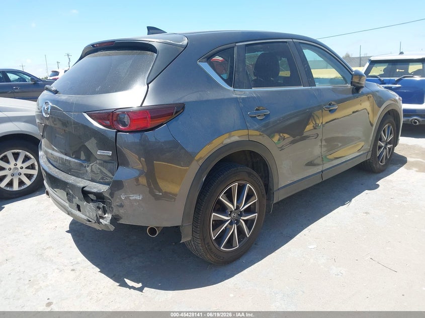 2018 Mazda Cx-5 VIN JM3KFBCM6J0429430 IAAI salvage auction — FRONT & REAR, Salvage Title, sold $4,500 on 2026-08-29 (photo 4)