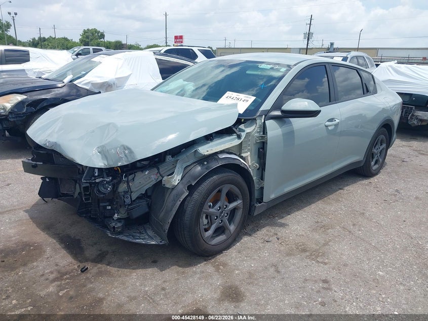 2025 Kia K4 VIN 3KPFT4DE6SE104842 IAAI salvage auction — FRONT END, Salvage Title, sold $3,550 on 2026-07-25 (photo 2)