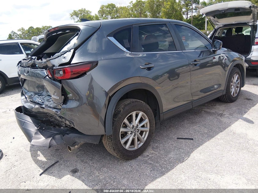 2022 Mazda Cx-5 VIN JM3KFBCM2N0558626 IAAI salvage auction — REAR END, Rebuildable (Florida), sold $5,750 on 2026-07-20 (photo 4)