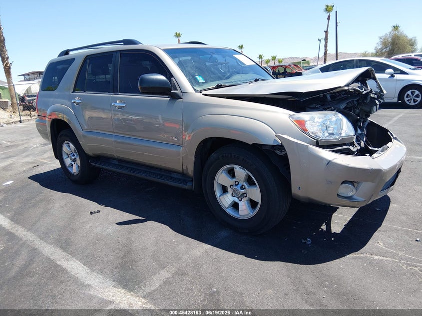 2008 Toyota 4runner VIN JTEZU14R580101083 IAAI salvage auction — FRONT END, Salvage (Nevada), sold $3,050 on 2026-07-17 (photo 1)