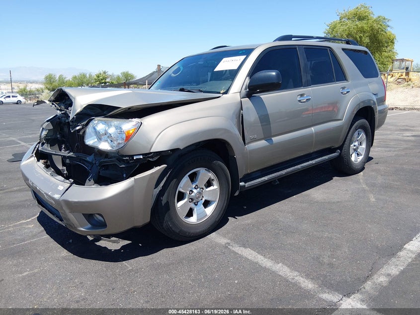 2008 Toyota 4runner VIN JTEZU14R580101083 IAAI salvage auction — FRONT END, Salvage (Nevada), sold $3,050 on 2026-07-17 (photo 2)