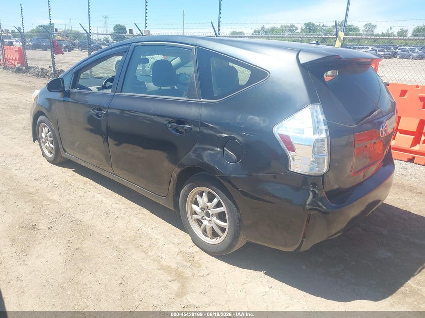2015 Toyota Prius v VIN JTDZN3EU2FJ033414 IAAI salvage auction — NORMAL WEAR, Clear (Illinois), sold $1,125 on 2026-07-29 (photo 3)