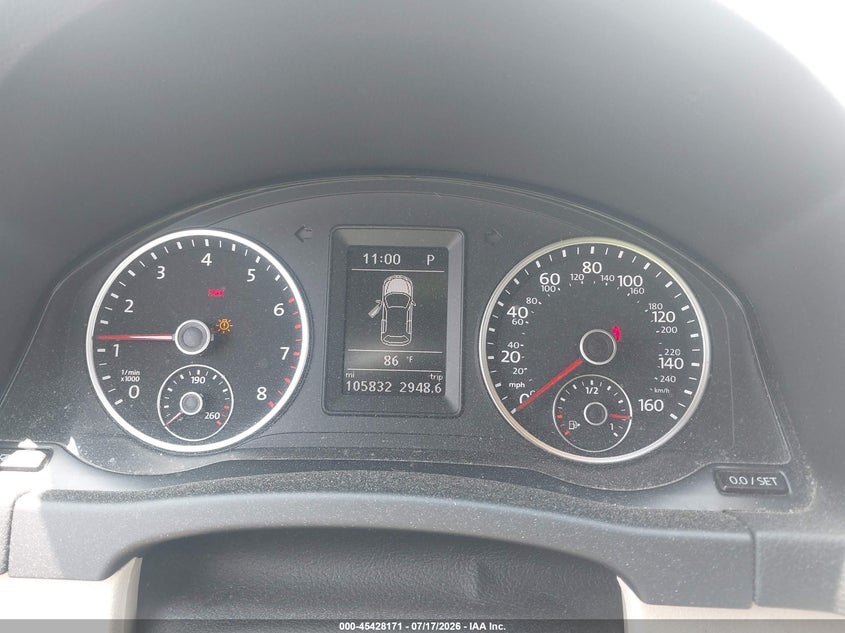 2016 Volkswagen Tiguan VIN WVGBV7AX0GW094236 IAAI salvage auction — RIGHT SIDE, Salvage Title, sold $3,350 on 2026-08-05 (photo 7)