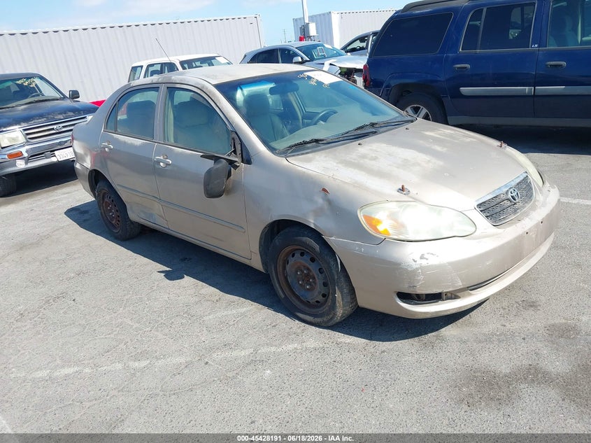 2005 Toyota Corolla VIN 1NXBR32E45Z533263 IAAI salvage auction — NORMAL WEAR, Salvage (California), sold $300 on 2026-07-09 (photo 1)