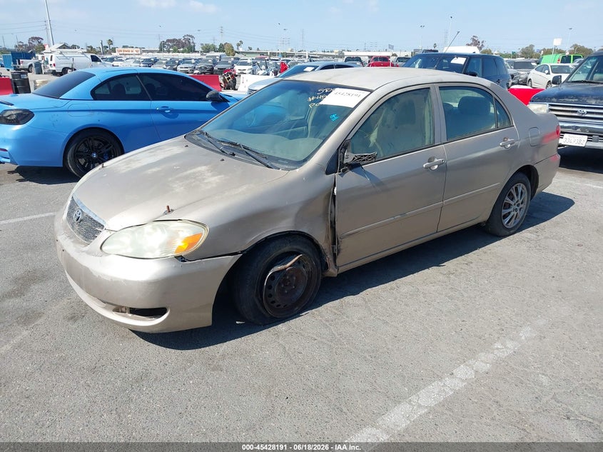 2005 Toyota Corolla VIN 1NXBR32E45Z533263 IAAI salvage auction — NORMAL WEAR, Salvage (California), sold $300 on 2026-07-09 (photo 2)