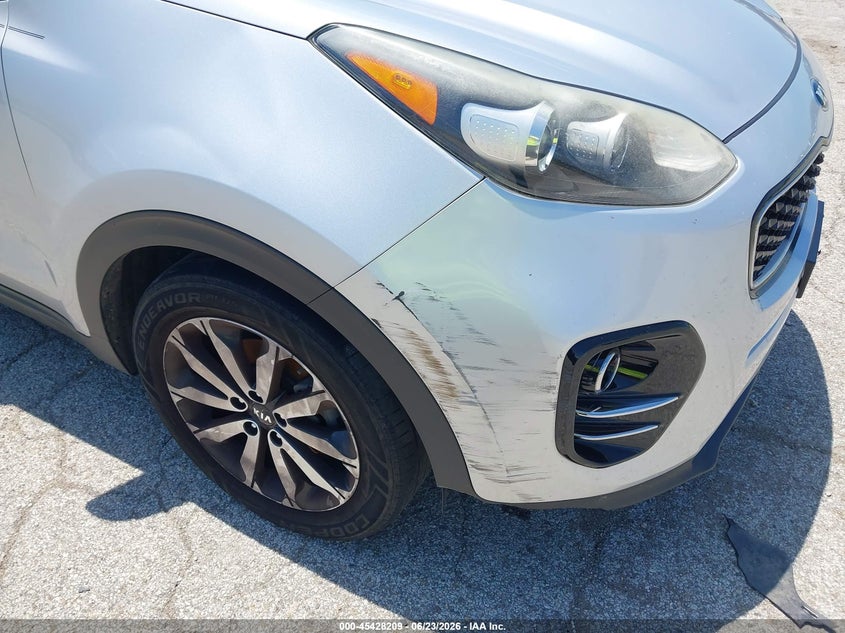 2017 Kia Sportage VIN KNDPN3ACXH7241139 IAAI salvage auction — NORMAL WEAR, Clear (Illinois), sold $2,150 on 2026-07-27 (photo 6)