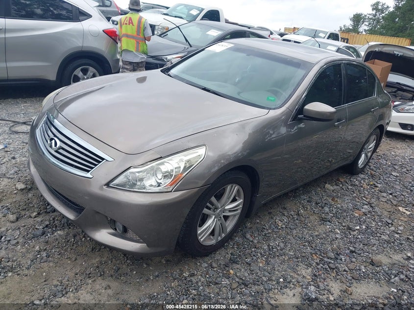 2012 Infiniti G37 VIN JN1CV6AP5CM620324 IAAI salvage auction — SIDE, Repossession Paperwork (Georgia), sold $1,550 on 2026-07-21 (photo 2)