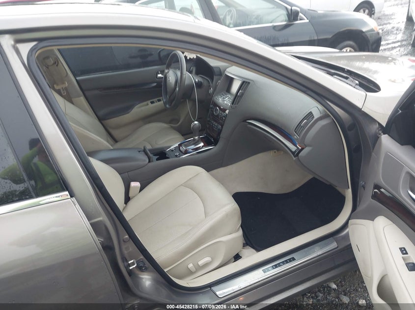 2012 Infiniti G37 VIN JN1CV6AP5CM620324 IAAI salvage auction — SIDE, Repossession Paperwork (Georgia), sold $1,550 on 2026-07-21 (photo 5)
