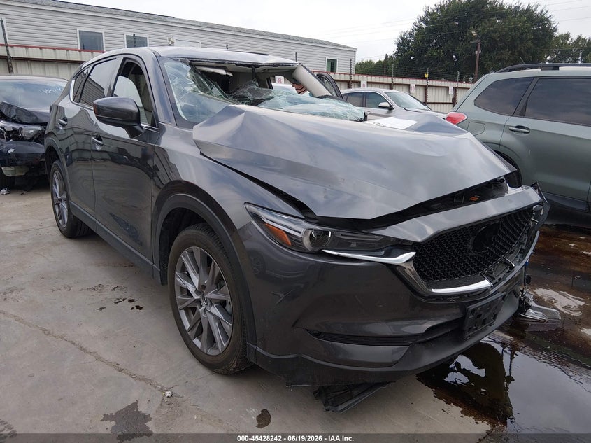 2019 Mazda Cx-5 VIN JM3KFADMXK1602161 IAAI salvage auction — LEFT SIDE, Salvage Title, sold $2,000 on 2026-08-22 (photo 1)