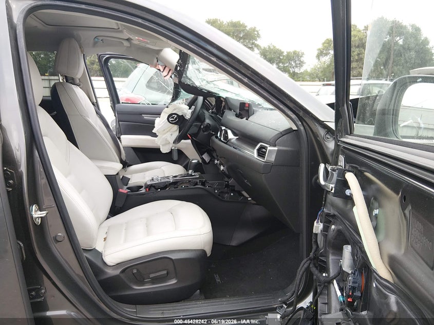 2019 Mazda Cx-5 VIN JM3KFADMXK1602161 IAAI salvage auction — LEFT SIDE, Salvage Title, sold $2,000 on 2026-08-22 (photo 5)