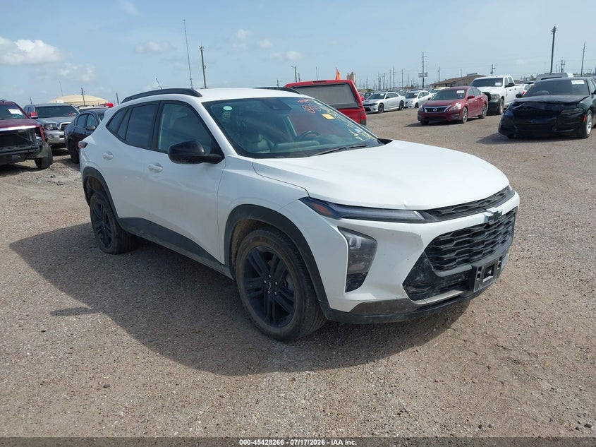 2025 Chevrolet Trax VIN KL77LKEPXSC215200 IAAI salvage auction — NORMAL WEAR, Original (Texas), sold $17,725 on 2026-07-22 (photo 1)