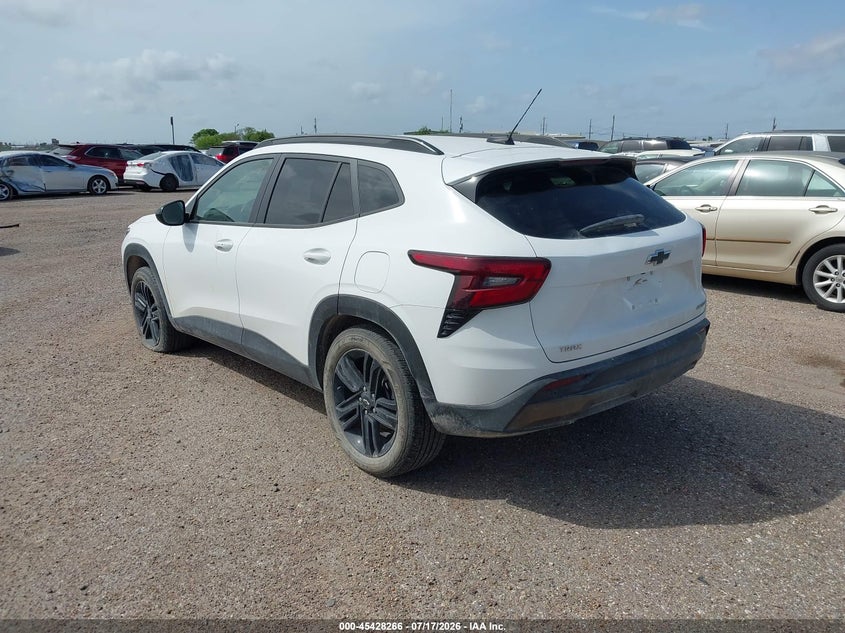 2025 Chevrolet Trax VIN KL77LKEPXSC215200 IAAI salvage auction — NORMAL WEAR, Original (Texas), sold $17,725 on 2026-07-22 (photo 3)