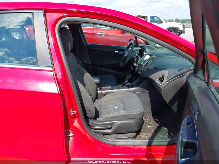 2016 Chevrolet Cruze VIN 1G1BE5SM5G7280287 IAAI salvage auction — LEFT FRONT, Certificate Of Title (Nebraska), sold $700 on 2026-07-24 (photo 5)