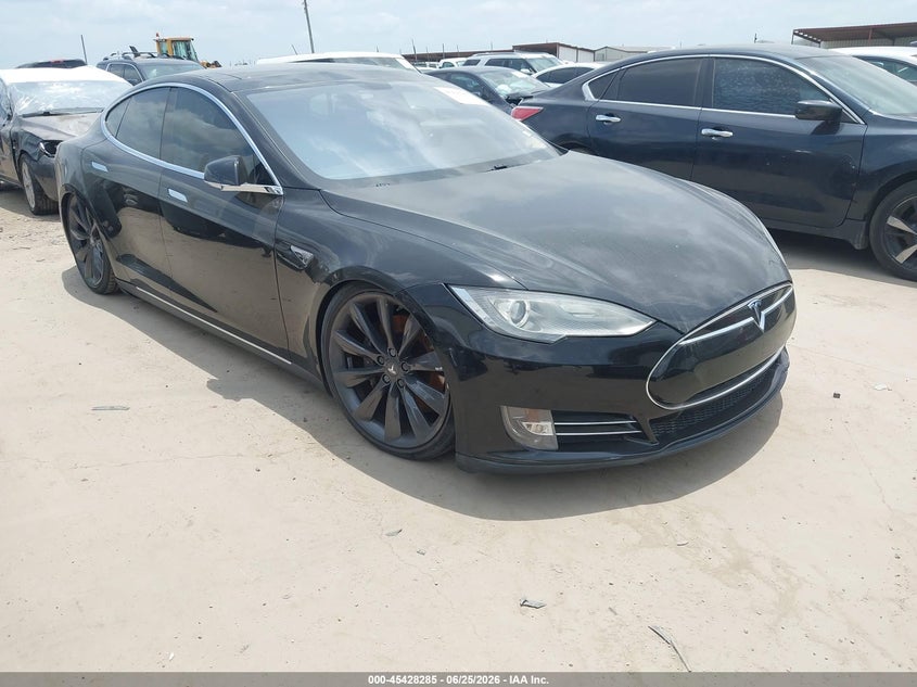 2014 Tesla Model s VIN 5YJSA1H11EFP40397 IAAI salvage auction — ELECTRICAL, Clear (Montana), sold $1,550 on 2026-07-14 (photo 1)