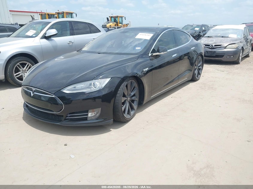 2014 Tesla Model s VIN 5YJSA1H11EFP40397 IAAI salvage auction — ELECTRICAL, Clear (Montana), sold $1,550 on 2026-07-14 (photo 2)