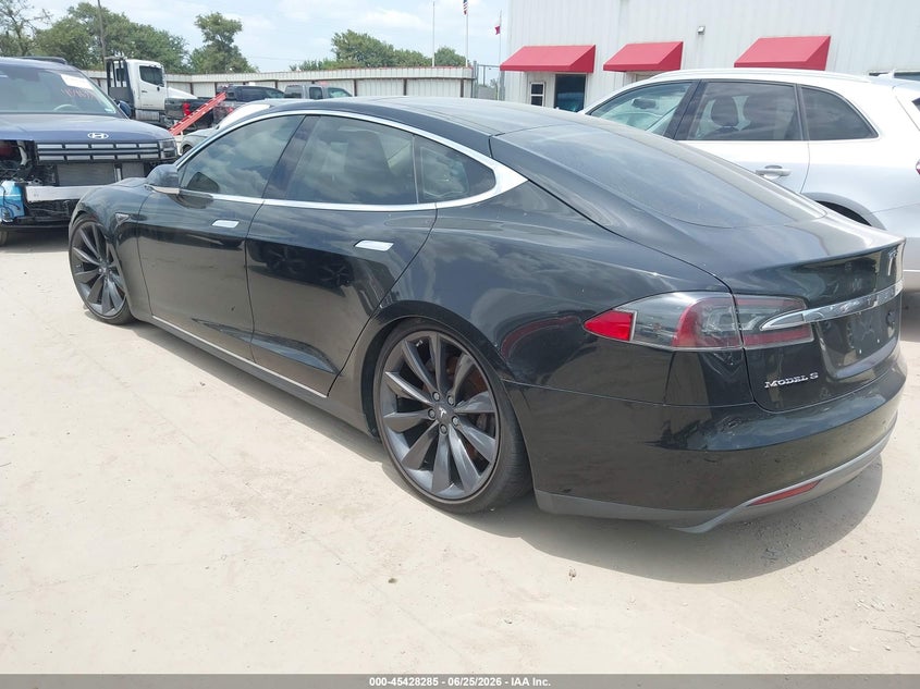 2014 Tesla Model s VIN 5YJSA1H11EFP40397 IAAI salvage auction — ELECTRICAL, Clear (Montana), sold $1,550 on 2026-07-14 (photo 3)