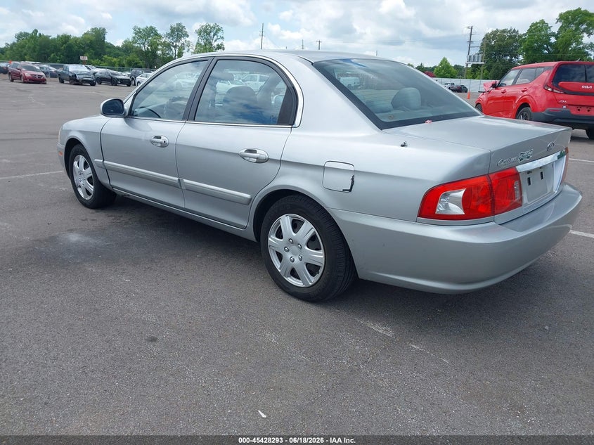 2005 Kia Optima VIN KNAGD126555387856 IAAI salvage auction — FRONT END, Clear (Tennessee), sold $500 on 2026-07-14 (photo 3)