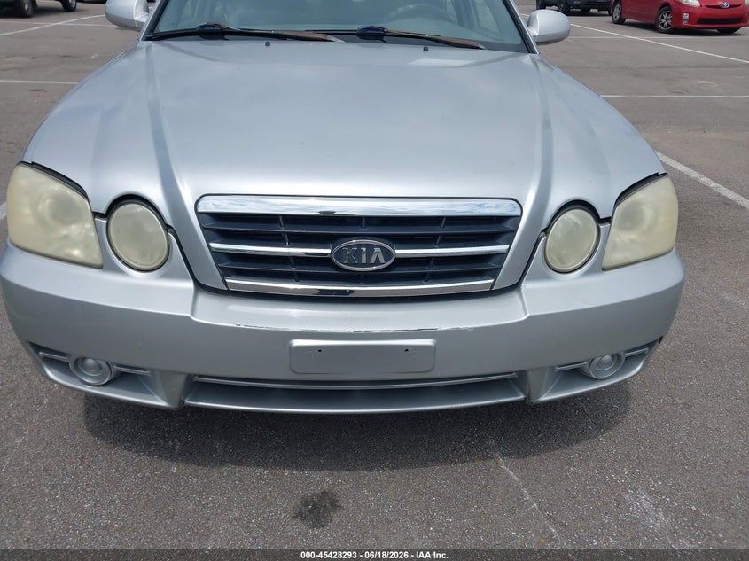 2005 Kia Optima VIN KNAGD126555387856 IAAI salvage auction — FRONT END, Clear (Tennessee), sold $500 on 2026-07-14 (photo 6)