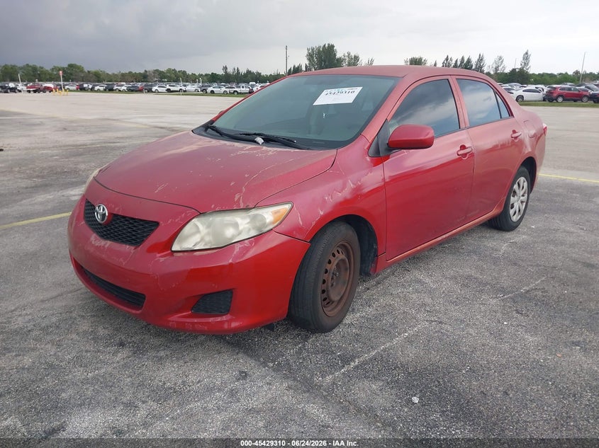 2010 Toyota Corolla VIN JTDBU4EE6A9111626 IAAI salvage auction — MECHANICAL, Clear (Florida), sold $475 on 2026-07-23 (photo 2)
