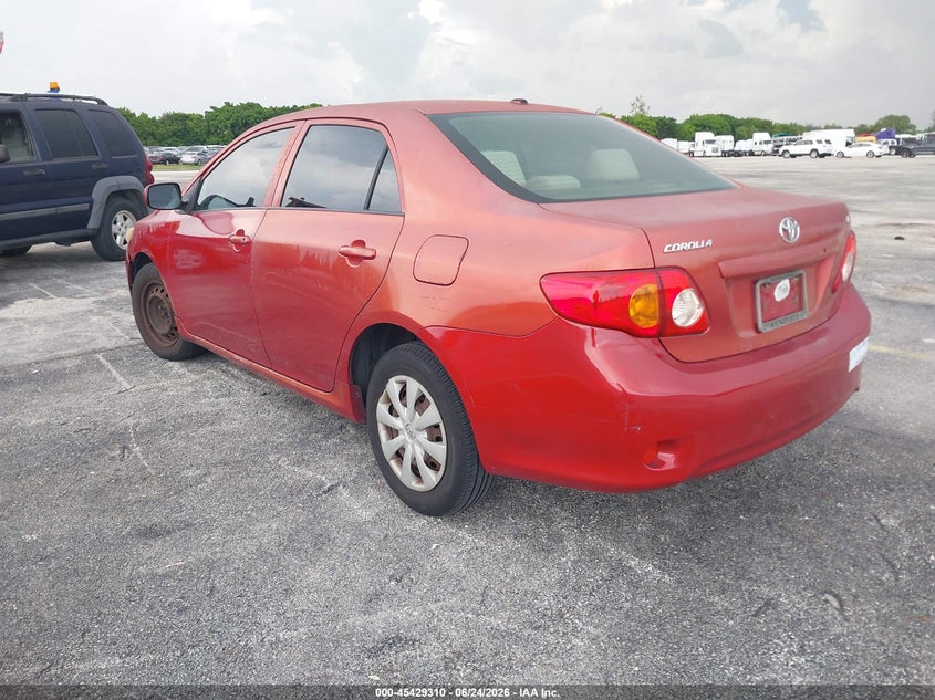 2010 Toyota Corolla VIN JTDBU4EE6A9111626 IAAI salvage auction — MECHANICAL, Clear (Florida), sold $475 on 2026-07-23 (photo 3)