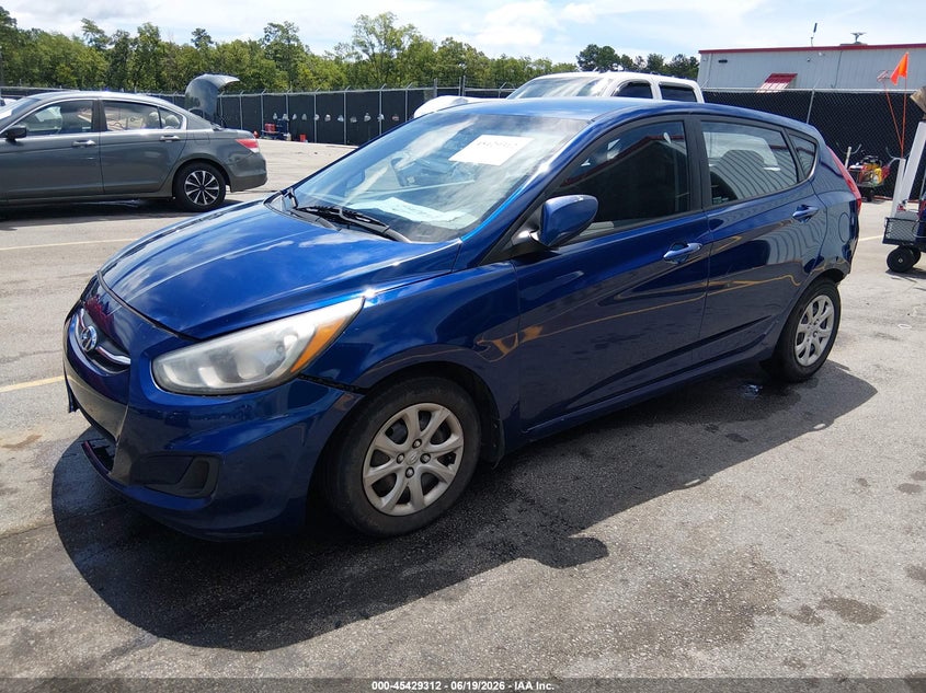 2015 Hyundai Accent VIN KMHCT5AE9FU222691 IAAI salvage auction — FRONT END, Salvage (South Carolina), sold $350 on 2026-07-22 (photo 2)