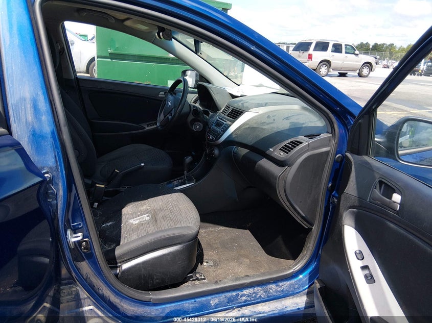 2015 Hyundai Accent VIN KMHCT5AE9FU222691 IAAI salvage auction — FRONT END, Salvage (South Carolina), sold $350 on 2026-07-22 (photo 5)