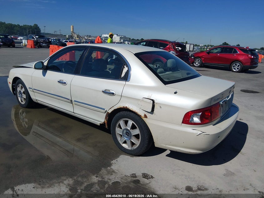 2003 Kia Optima VIN KNAGD128X35227079 IAAI salvage auction — FRONT END, Salvage (Illinois), sold $25 on 2026-07-28 (photo 3)