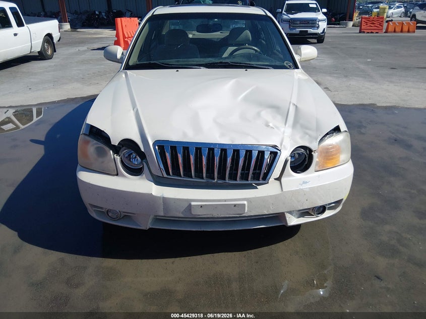 2003 Kia Optima VIN KNAGD128X35227079 IAAI salvage auction — FRONT END, Salvage (Illinois), sold $25 on 2026-07-28 (photo 6)