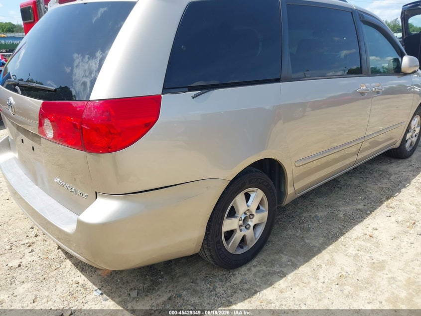2008 Toyota Sienna VIN 5TDZK22C78S146702 IAAI salvage auction — RIGHT REAR, Salvage (Georgia), sold $3,200 on 2026-07-23 (photo 6)