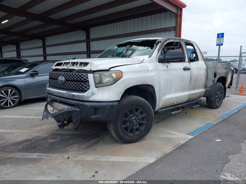 2019 Toyota Tundra VIN 5TFRM5F12KX141767 IAAI salvage auction — INTERIOR BURN, Rebuildable (Florida), sold $3,250 on 2026-07-14 (photo 2)