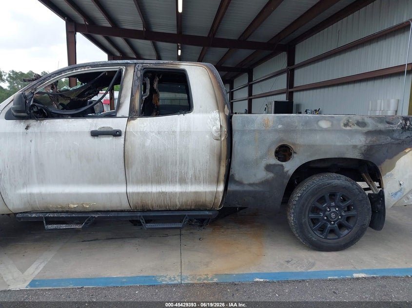 2019 Toyota Tundra VIN 5TFRM5F12KX141767 IAAI salvage auction — INTERIOR BURN, Rebuildable (Florida), sold $3,250 on 2026-07-14 (photo 6)