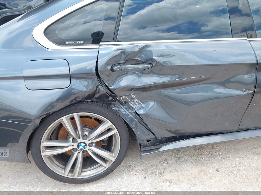 2019 BMW 4er VIN WBA4J5C58KBM65777 IAAI salvage auction — RIGHT SIDE, Wait Title, sold $8,975 on 2026-08-31 (photo 6)