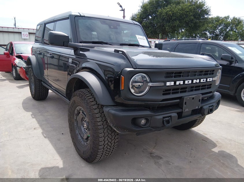 2025 Ford Bronco VIN 1FMEE7BH9SLA67650 IAAI salvage auction — SIDE, Original (Texas), sold $18,800 on 2026-08-06 (photo 1)