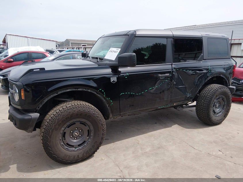 2025 Ford Bronco VIN 1FMEE7BH9SLA67650 IAAI salvage auction — SIDE, Original (Texas), sold $18,800 on 2026-08-06 (photo 6)