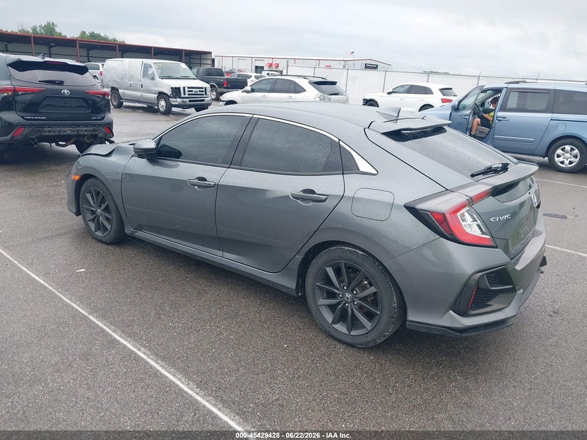 2020 Honda Civic VIN SHHFK7H62LU206253 IAAI salvage auction — FRONT END, Salvage (Indiana), sold $7,625 on 2026-07-16 (photo 3)