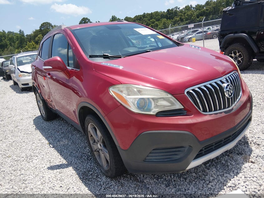 2014 Buick Encore VIN KL4CJASB3EB584348 IAAI salvage auction — SIDE, Salvage (Alabama), sold $450 on 2026-07-30 (photo 1)