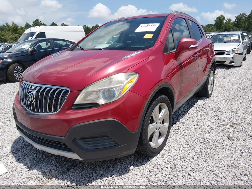 2014 Buick Encore VIN KL4CJASB3EB584348 IAAI salvage auction — SIDE, Salvage (Alabama), sold $450 on 2026-07-30 (photo 2)