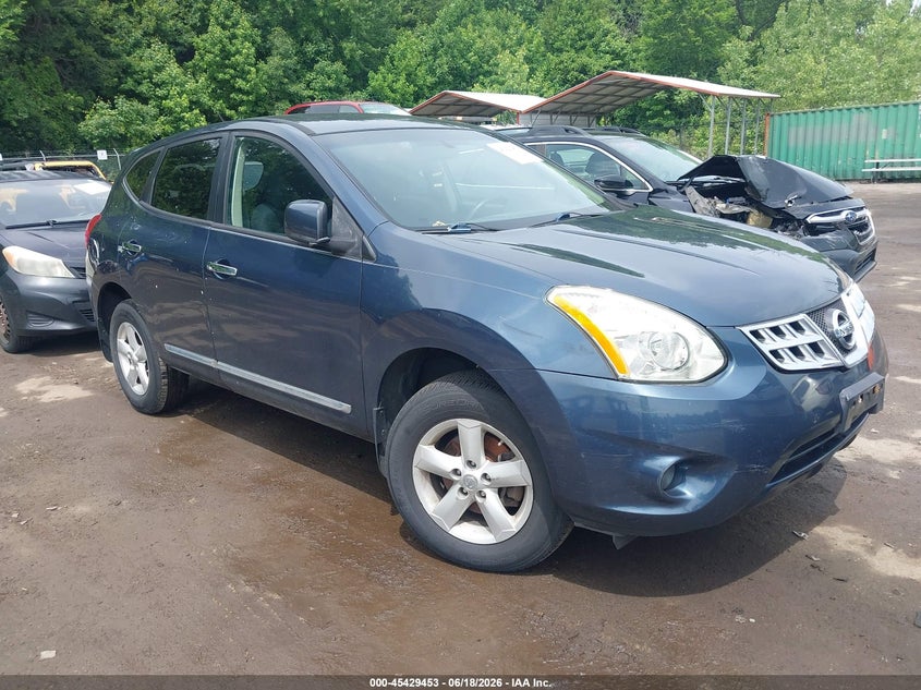 2013 Nissan Rogue sport VIN JN8AS5MV6DW629528 IAAI salvage auction — NORMAL WEAR, Clear (Maryland), sold $450 on 2026-07-28 (photo 1)