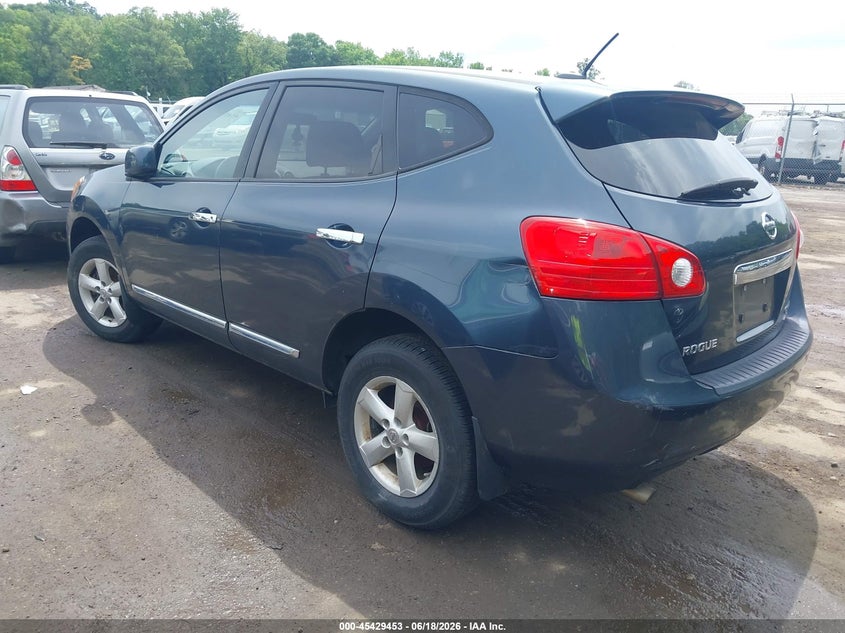 2013 Nissan Rogue sport VIN JN8AS5MV6DW629528 IAAI salvage auction — NORMAL WEAR, Clear (Maryland), sold $450 on 2026-07-28 (photo 3)