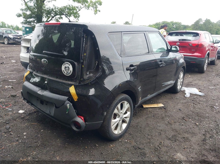 2015 Kia Soul VIN KNDJP3A58F7196975 IAAI salvage auction — REAR END, Mv-907A (New York), sold $525 on 2026-07-07 (photo 4)